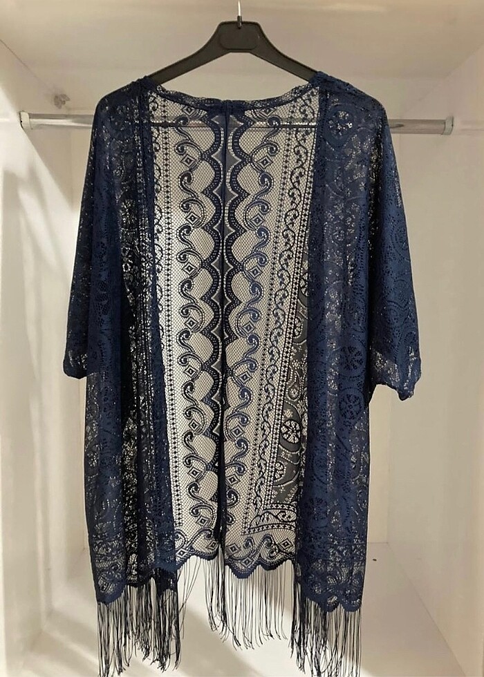 İnce Dantel Ceket - Görsel 3