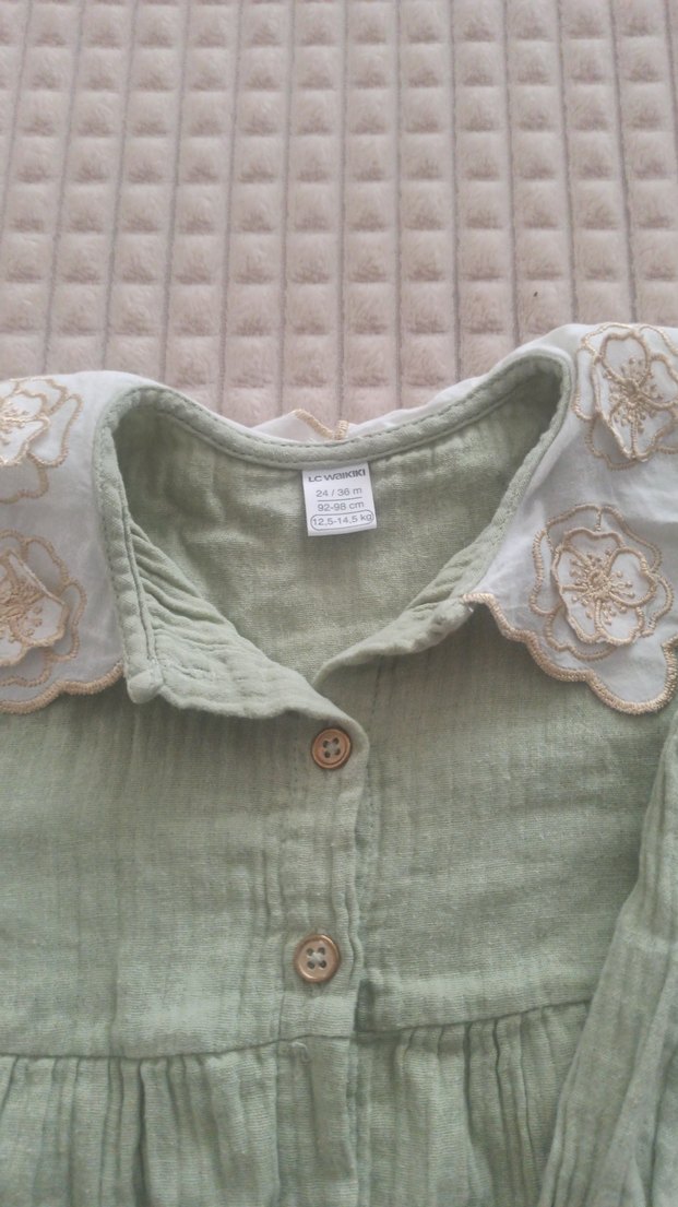 muslin elbise - Görsel 2