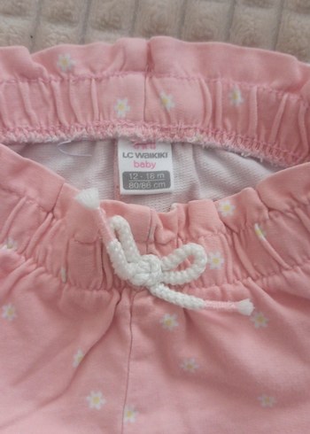 Kız Çocuk Çok Renkli Bağlama Desenli Şortlar - Görsel 5