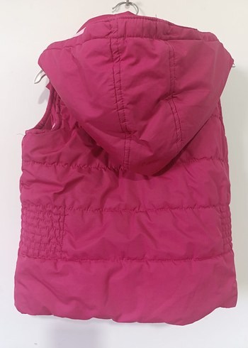 LC Waikiki Kız Çocuk Düğmeli Renkli Pembe Yelek