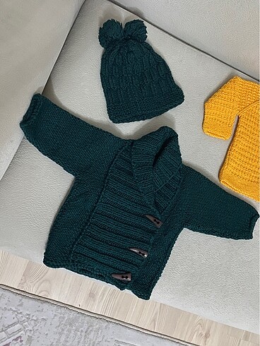 3-6 Ay Beden çeşitli Renk El örgüsü bebek hırkaları