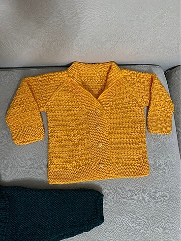 3-6 Ay Beden El örgüsü bebek hırkaları