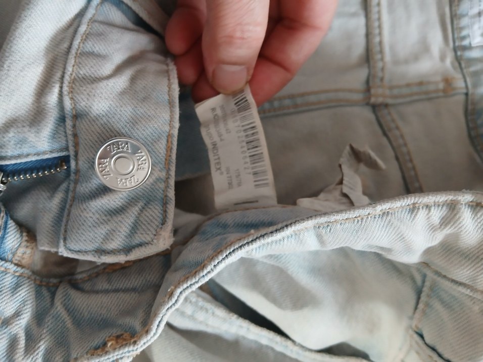 Zara balon kesim  Kadın kot Pantolon - Görsel 5