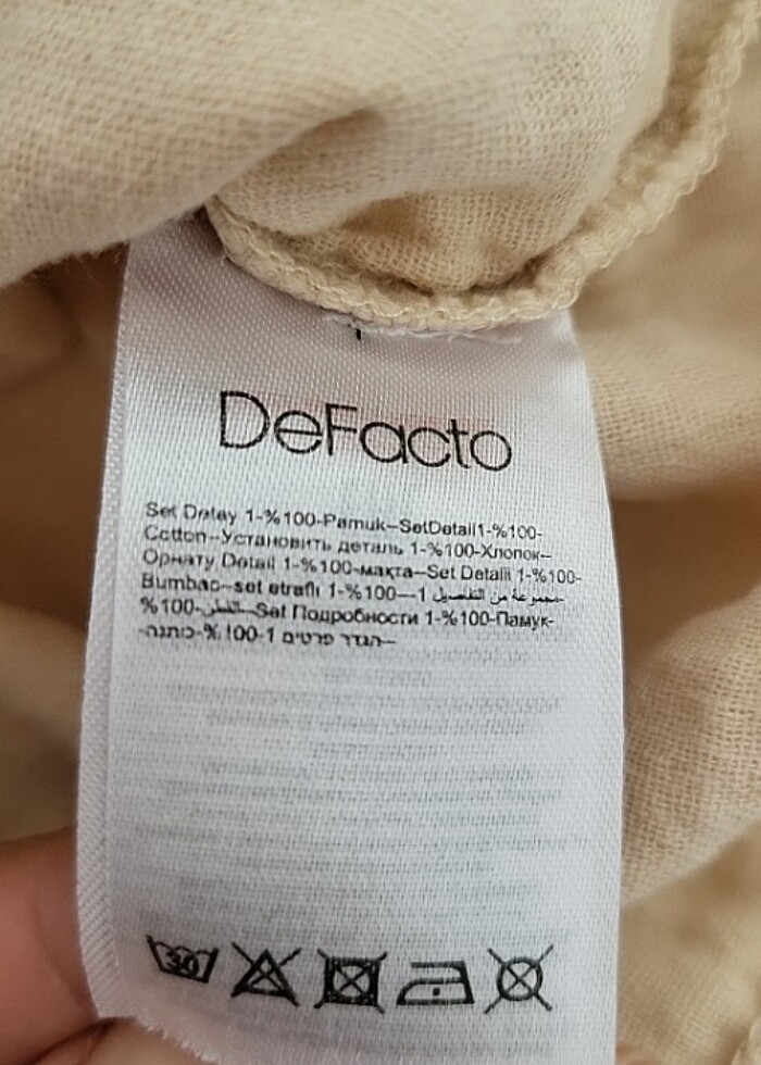 Keten şık tshirt - Görsel 3