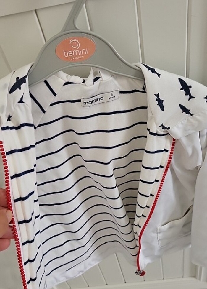 Idil baby mamino yağmurluk - Görsel 2