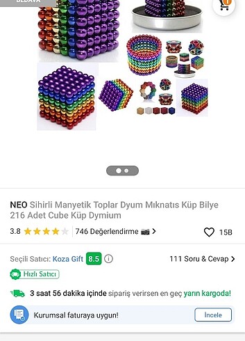 Mıknatıs oyuncak