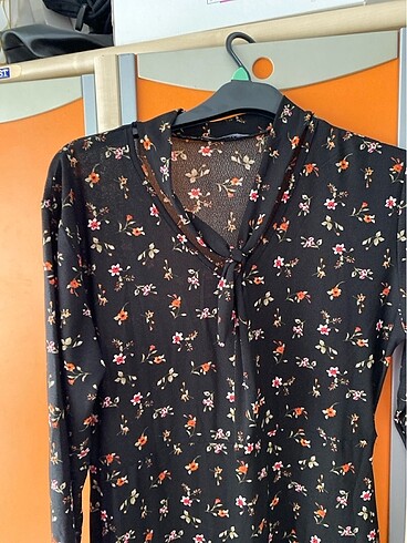 xl Beden Çiçekli elbıse