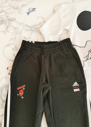 4 Yaş Beden siyah Renk Orjinal Adidas Zara 3-4 5 eşofman sweat