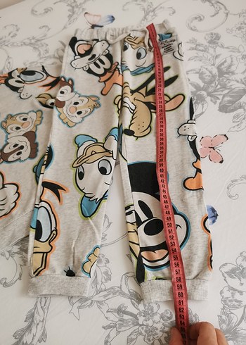 5 Yaş Beden gri Renk Name it 5 yaş Disney mickey takım