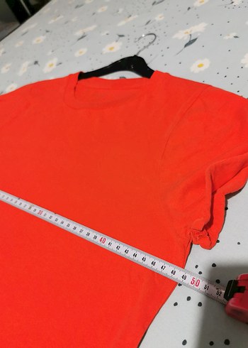 Mavi Jeans Mavi marka s beden crop turuncu tişört