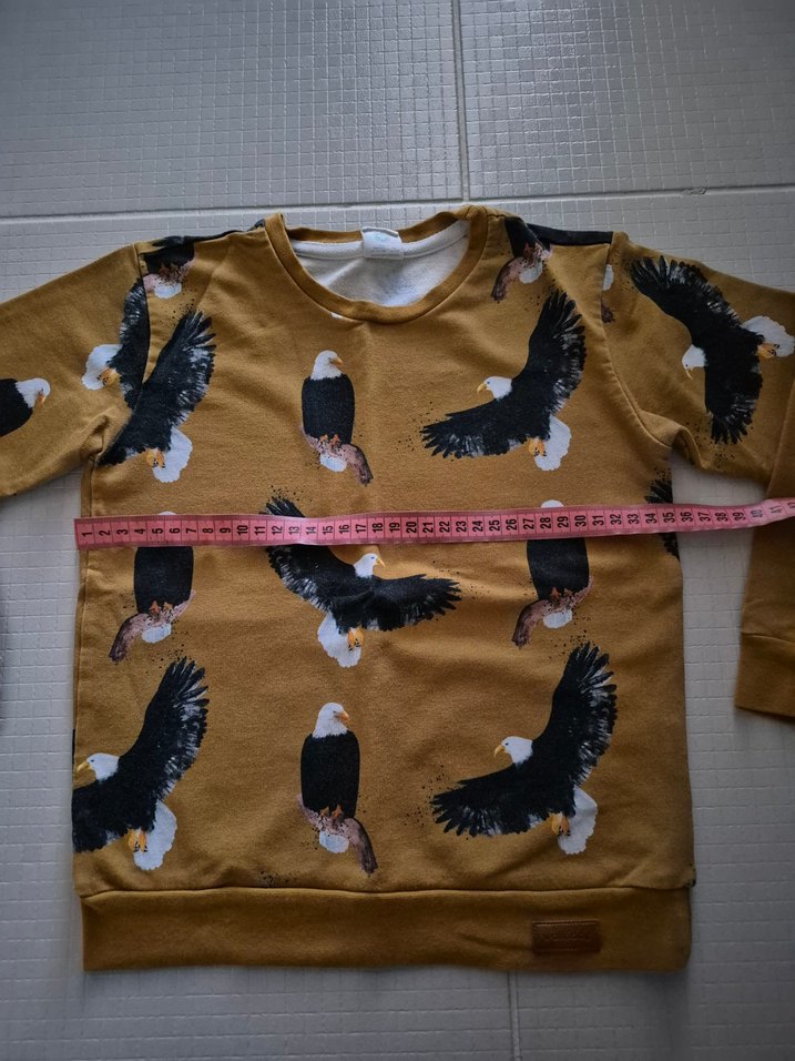 4-5 yaş muhteşem organik kartal sweat - Görsel 5