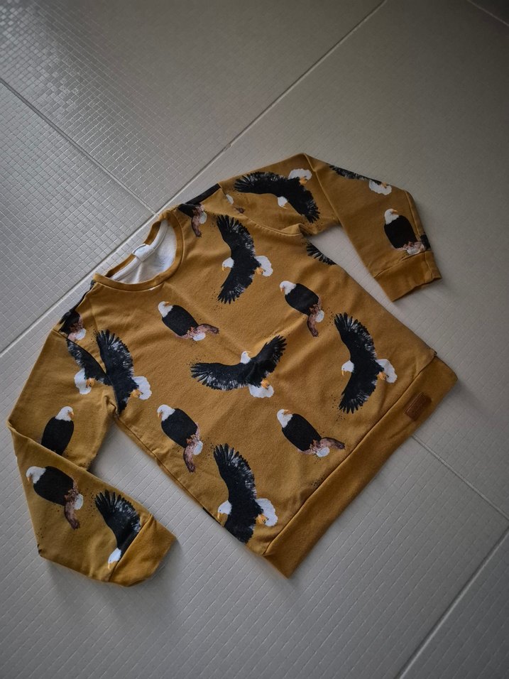 4-5 yaş muhteşem organik kartal sweat - Görsel 3