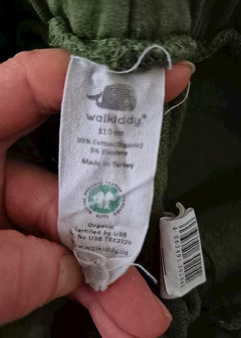 110 cm 4-5 yaş dinozor organik takım - Görsel 5