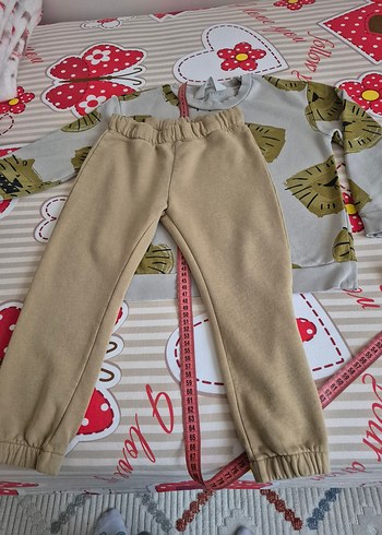 h&m lc waikiki 5 6 yaş sweat eşofman aslan - Görsel 9