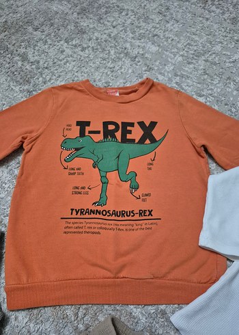 4-5 yaş lc waikiki koton eşofman sweat yelek - Görsel 7