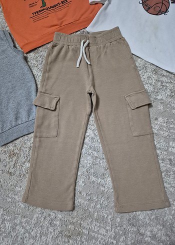 4-5 yaş lc waikiki koton eşofman sweat yelek - Görsel 3