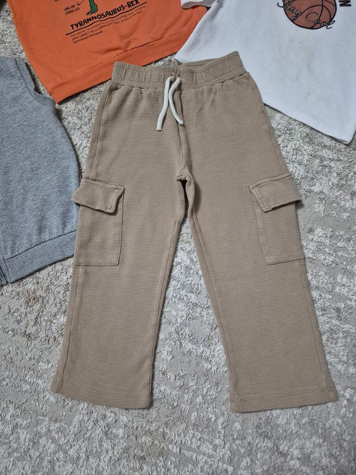 4-5 yaş lc waikiki koton eşofman sweat yelek - Görsel 3