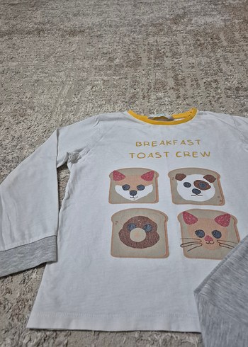 6-7 yaş penti pijama takımı - Görsel 7