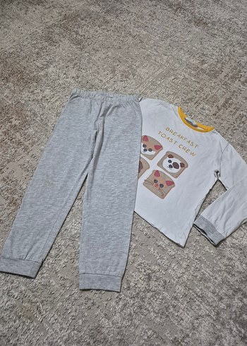 6-7 yaş penti pijama takımı - Görsel 5