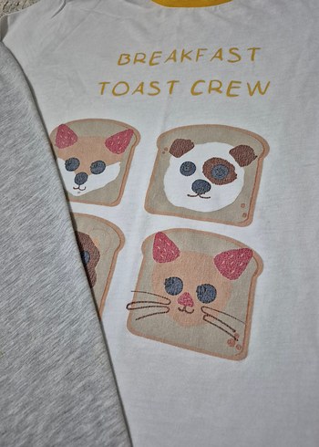 6-7 yaş penti pijama takımı - Görsel 3