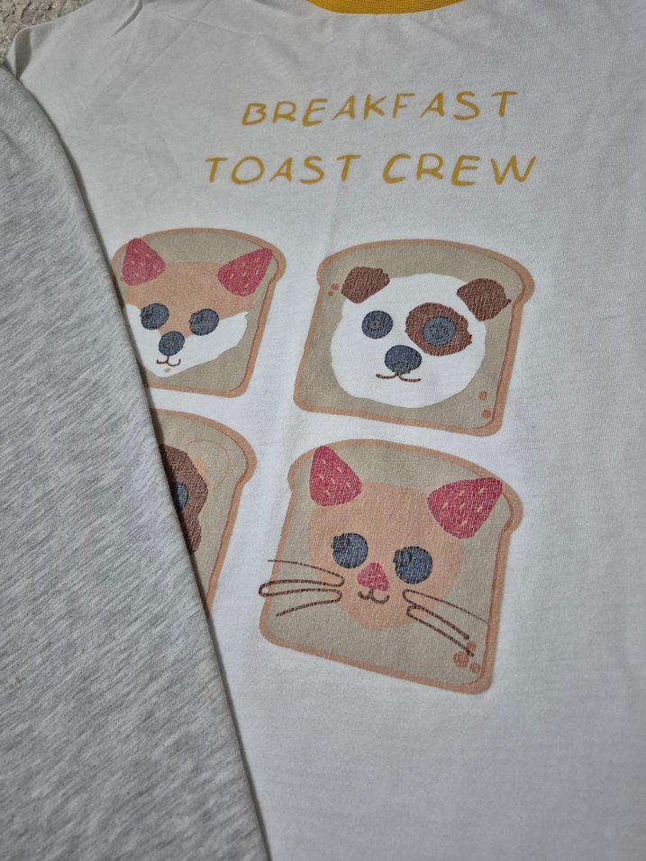 6-7 yaş penti pijama takımı - Görsel 3