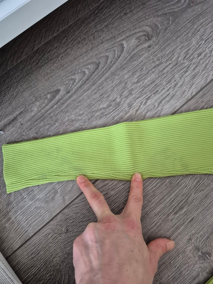 Yeşil Boğazlı İnce Triko Kazak dilvin - Görsel 4