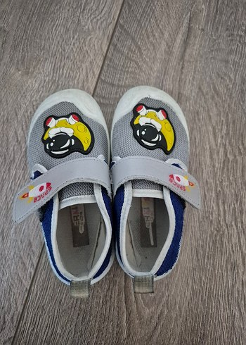 Gri Erkek Çocuk Kaydırmaz Terlik 26 numara kreş ayakkabısı - Görsel 5