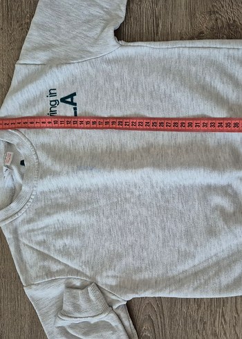orjinal zara 5 yaş los angeles gri sweat - Görsel 5