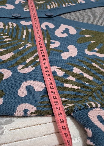 Desenli V Yaka Kadın Hırka trendyol s beden - Görsel 10