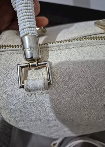 orjinal vakko speedy renkli kulplu çanta - Görsel 7