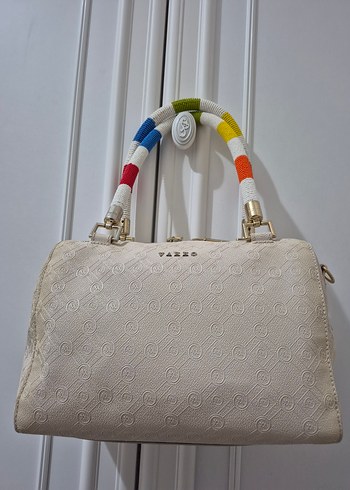 orjinal vakko speedy renkli kulplu çanta - Görsel 13