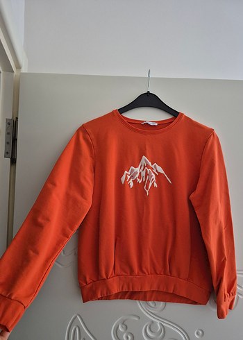 nk unsea 13 yaş turuncu sweat - Görsel 4