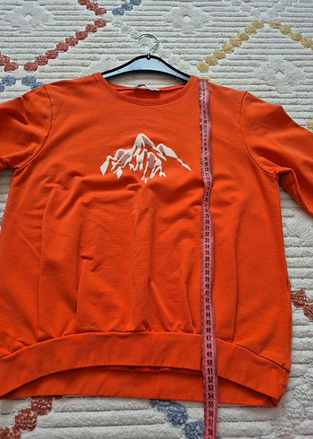 nk unsea 13 yaş turuncu sweat - Görsel 7