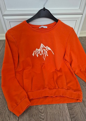 nk unsea 13 yaş turuncu sweat - Görsel 8