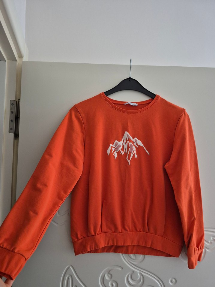 nk unsea 13 yaş turuncu sweat - Görsel 4