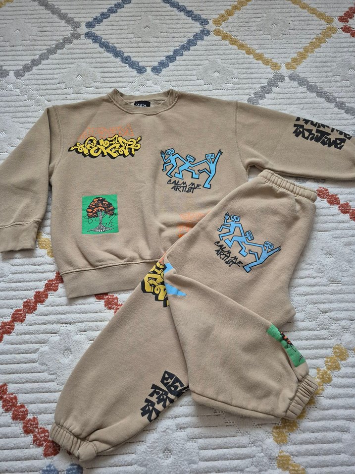 orijinal Zara 8-9 yaş takım - Görsel 2