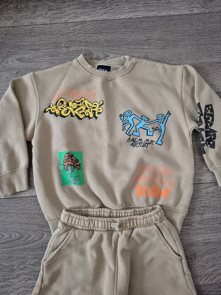 orijinal Zara 8-9 yaş takım - Görsel 5