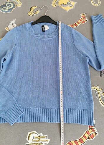 xs Beden mavi Renk H&m marka xs beden mavi triko kazak