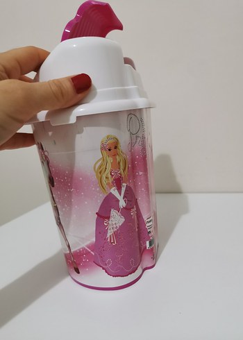 Beden Pembe Prenses Temalı Çöp Kutusu