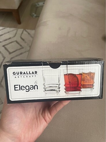 Gürallar Elegan Kahve Yanı Bardak