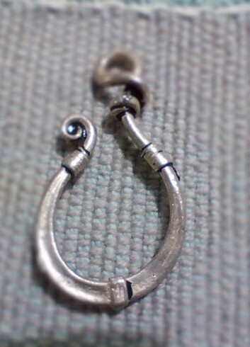 Sterling silver Antika kolye ucu. 925 ayar gümüş