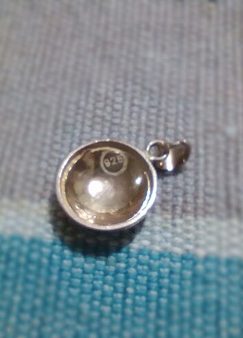 Sterling silver 925 ayar gümüş kolye ucu.
