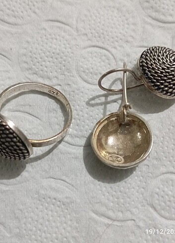 Sterling silver Mardin işi , 925 ayar gümüş