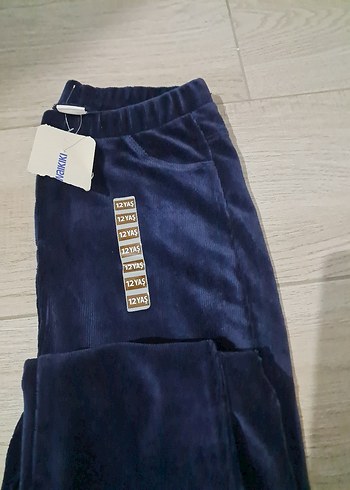 Fermuarlı Lacivert Kadın Eşofman Altı - Görsel 4