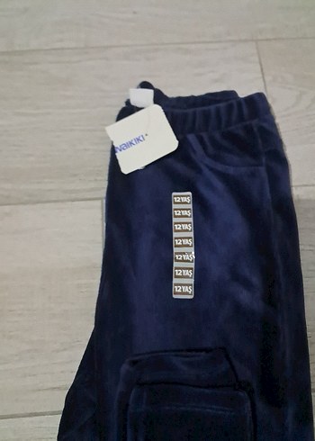 Fermuarlı Lacivert Kadın Eşofman Altı - Görsel 2