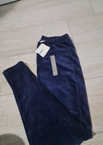 Fermuarlı Lacivert Kadın Eşofman Altı - Görsel 3