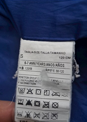 Erkek Çocuk Mavi Fermuarlı Mont - Görsel 5