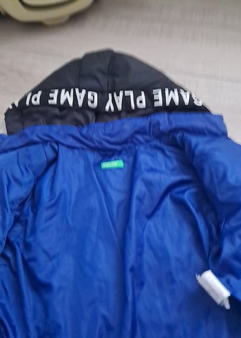 Erkek Çocuk Mavi Fermuarlı Mont - Görsel 7