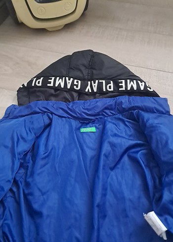 Erkek Çocuk Mavi Fermuarlı Mont - Görsel 3