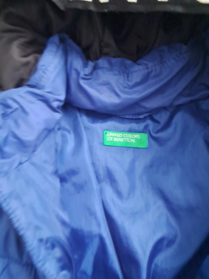 Erkek Çocuk Mavi Fermuarlı Mont - Görsel 2